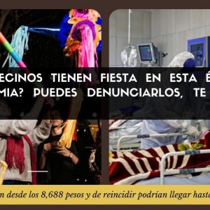¿Tus vecinos tienen fiesta en esta época de pandemia? Puedes denunciarlos, te decimos como. ¿Tus vecinos tienen fiesta en esta época de pandemia? Puedes denunciarlos, te decimos como.