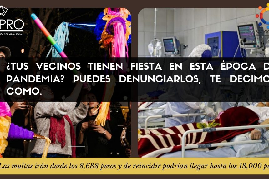 ¿Tus vecinos tienen fiesta en esta época de pandemia? Puedes denunciarlos, te decimos como. ¿Tus vecinos tienen fiesta en esta época de pandemia? Puedes denunciarlos, te decimos como.