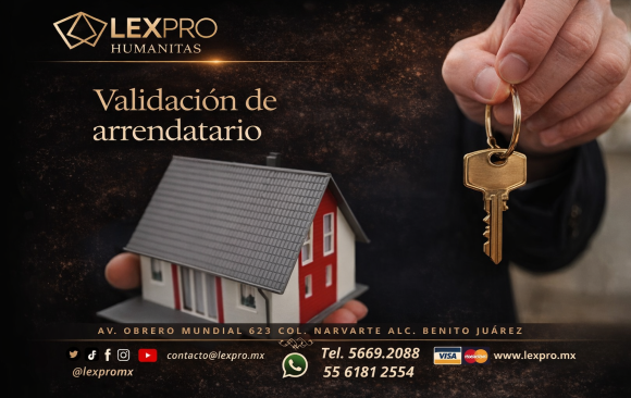 Validación de riesgos del arrendatario.