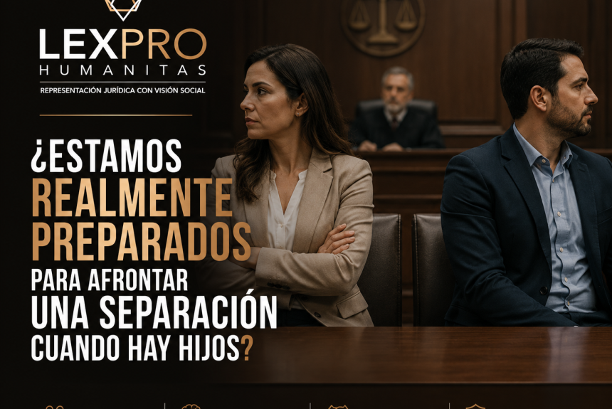 ¿ESTAMOS REALMENTE PREPARADOS PARA AFRONTAR UNA SEPARACIÓN CUANDO HAY HIJOS?